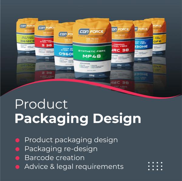 Product Packaging Design & Product Label Design